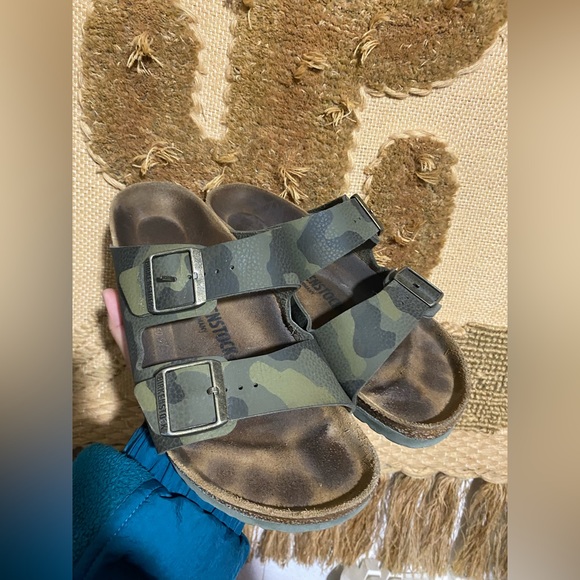 Birkenstock Shoes Birkenstocks Camo Slides Poshmark